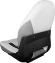ProBax Hoge Rugleuning – Grijs Zwart Carbon Sterling