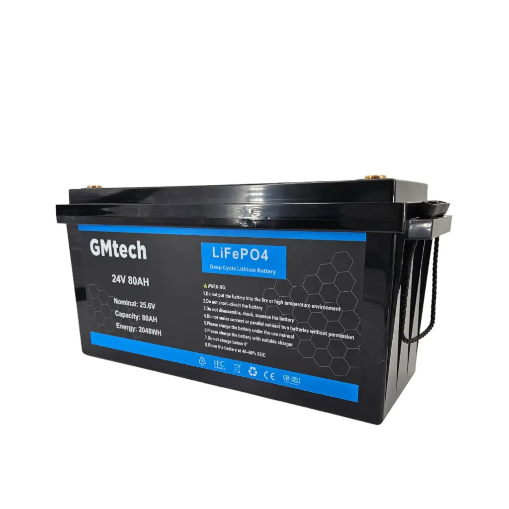 GMtech LiFePO4 24V 80Ah BT