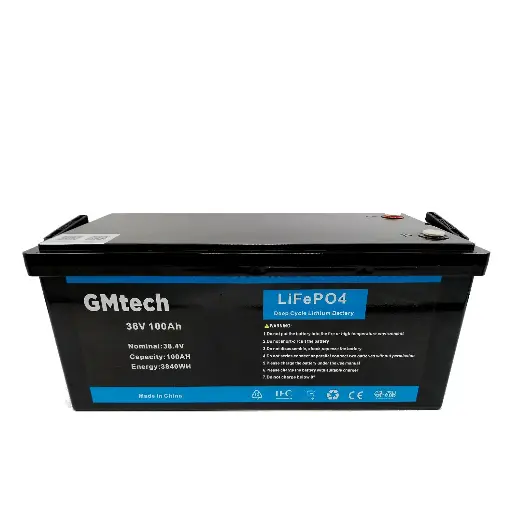GMtech LiFePO4 36V 100Ah BT