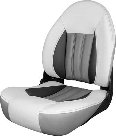 ProBax Hoge Rugleuning – Grijs Zwart Carbon Sterling