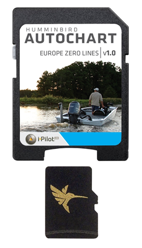 [00447304] Humminbird Autochart ZeroLine SD/MSD Card Europe