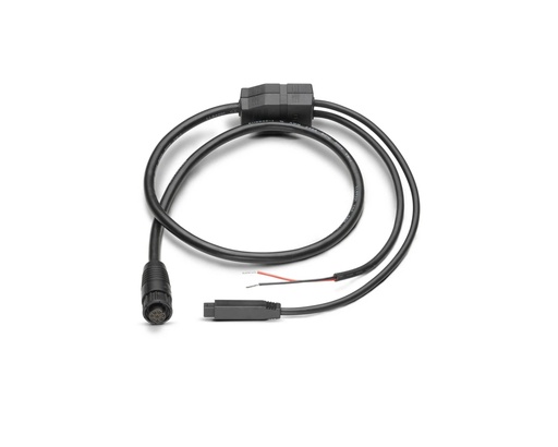 [00447285] Humminbird Power cable PC 12 ST SOLIX/ONIX Power met Speed/Temp